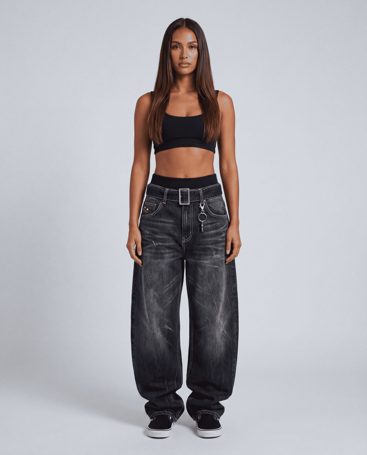 Women's American Baggy Washed Wide Leg Jeans | M–XXL | 6 Washes