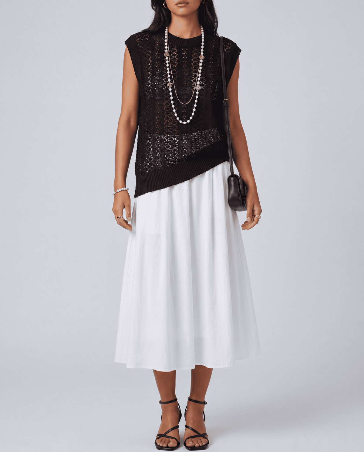 Women's Knit Hollow-Out Sleeveless Tank Top | M–XXL | 6 Colours