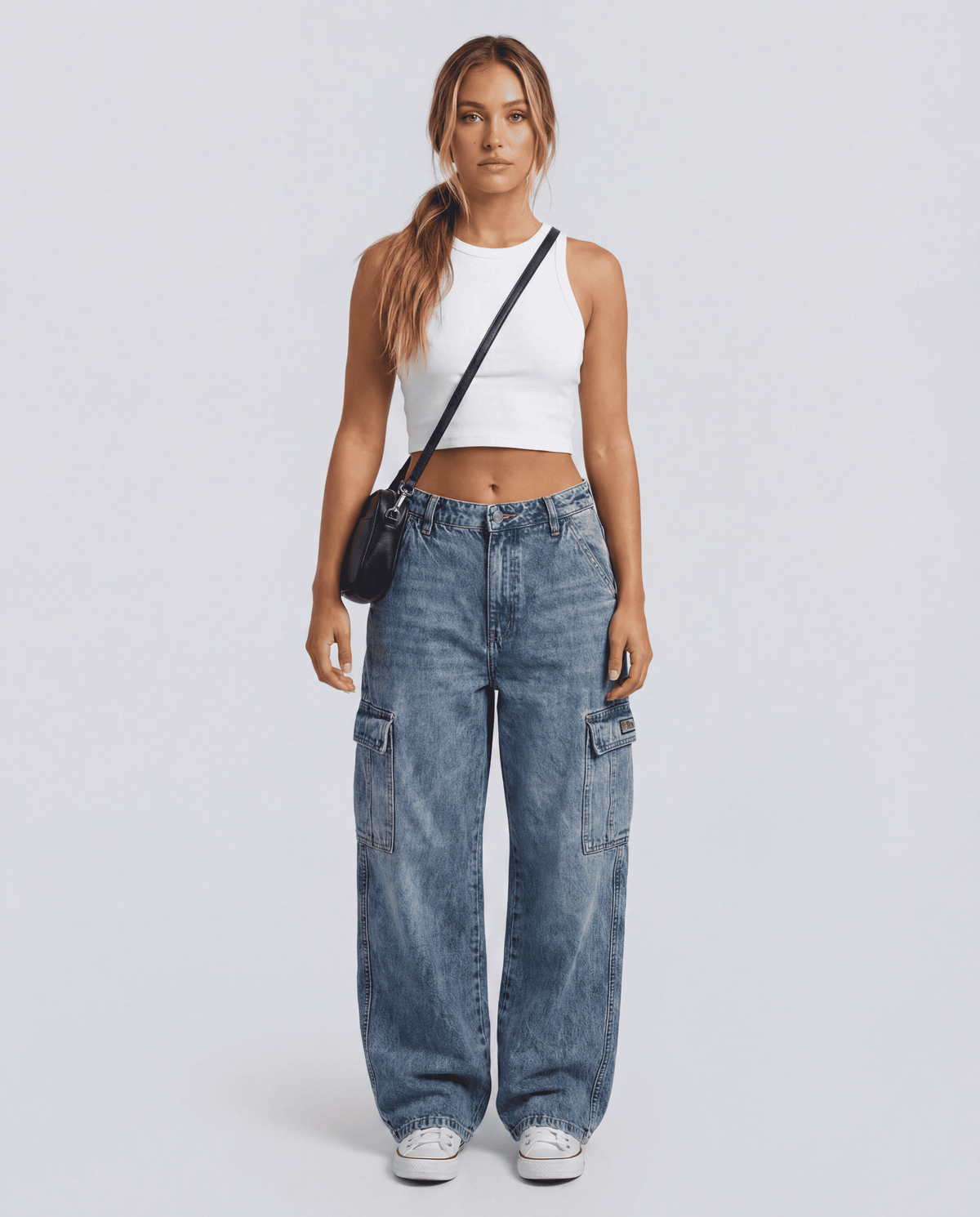 Women's American Baggy Washed Wide Leg Jeans | M–XXL | 6 Washes
