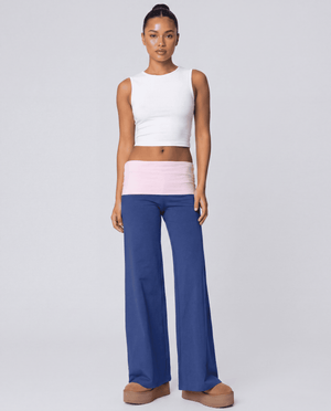 Blue Body + Pink Contrast Band