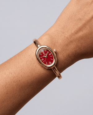 Gold / Red Strap