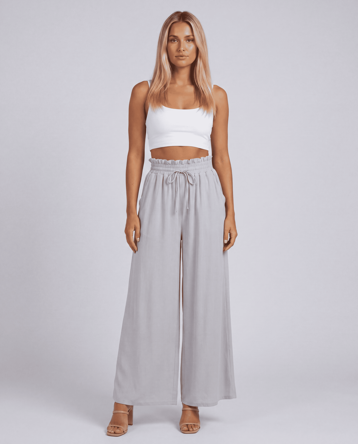 Women's Elastic Waist High Waist Basic Pants | S–XXL | 10 Colours