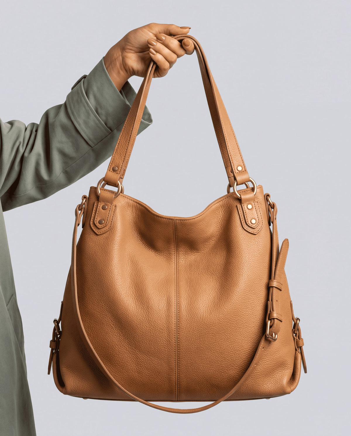 Women's Contrasting Colour Zipper Shoulder Handbag | 3 Styles