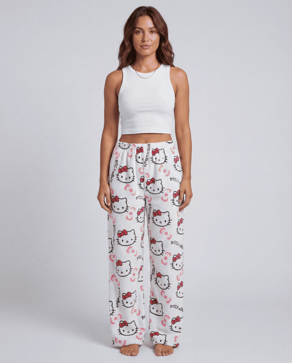 Women's Cartoon Print Couple Pajama Set | S–2XL | 4 Colours