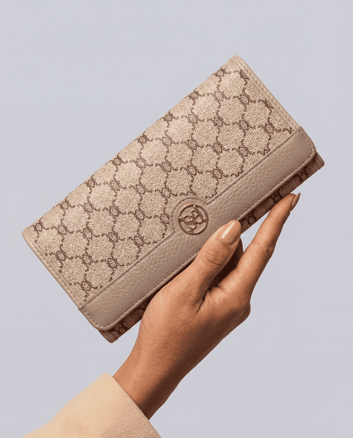 Women's Real Calfskin Leather Long Bifold Wallet | 4 Colours